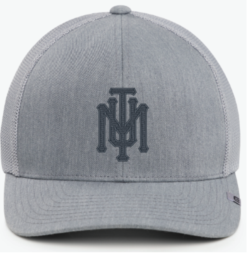 Travis Mathew Grey Monogram Hat