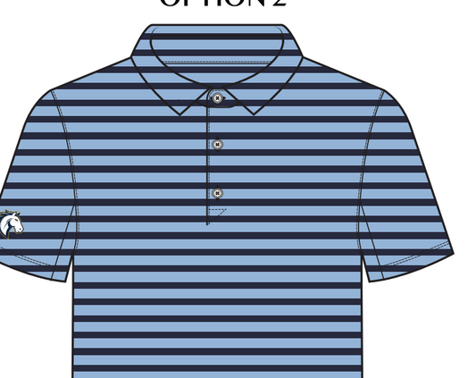 Radmor Vintage Blue Stripe Polo