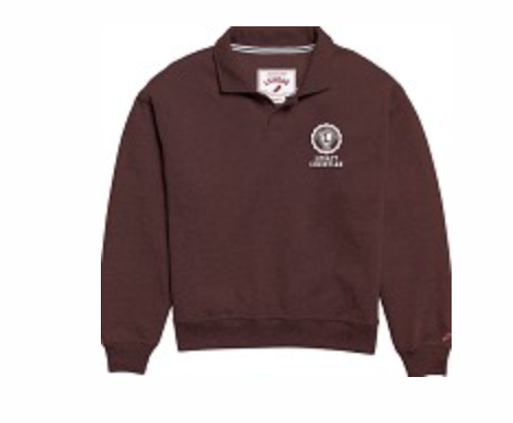 LCA Ladies Maroon Spring Collar