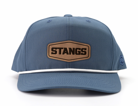 Stangs Leather Patch Rope Hat