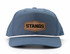 Stangs Leather Patch Rope Hat