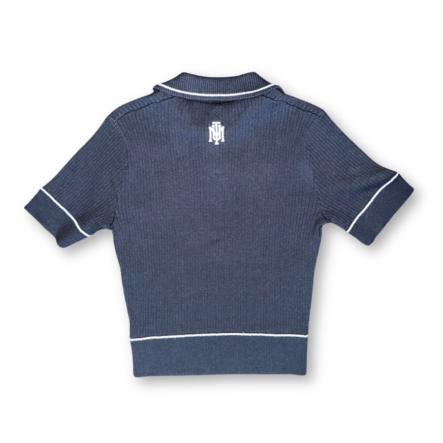 Rhone Birdie Sweater Polo-Navy Blue
