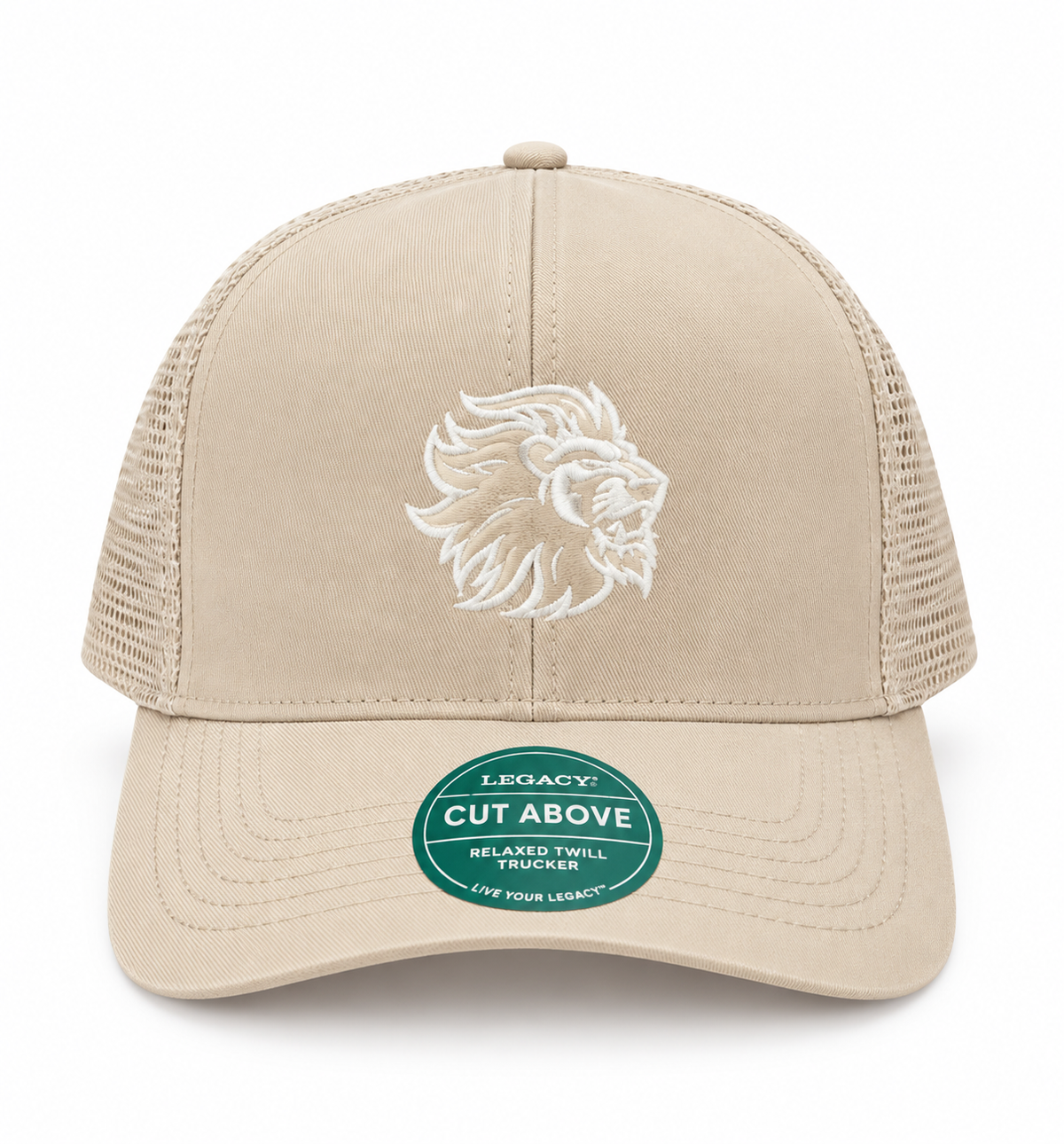 Legacy Lion Head Beige Hat
