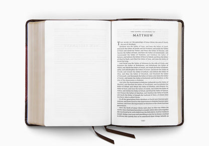 ESV Reader's Bible: Brown/Cordovan, Portfolio Design