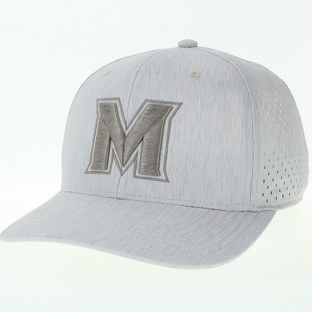 Gray "M" Blackhawk Hat