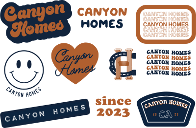 Canyon Homes  - Sticker Sheet