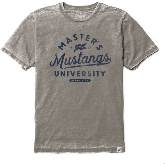 Silver Burnout Tee