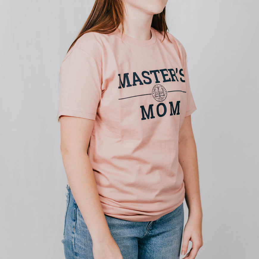Pink Master's Mom Short Sleeve