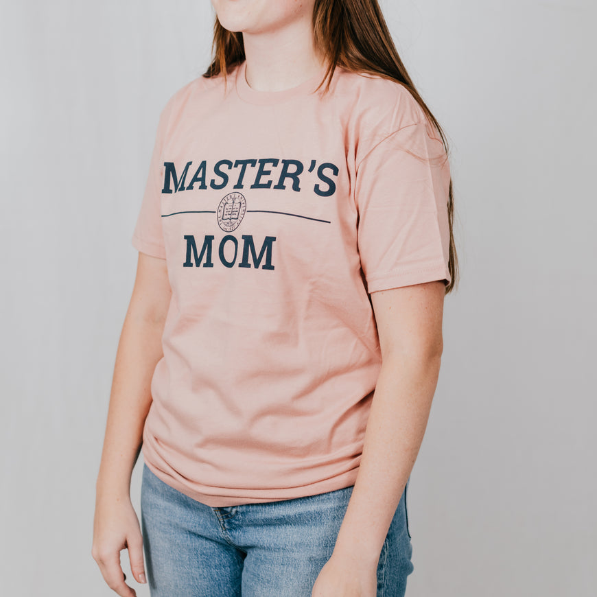 Pink Master's Mom Short Sleeve