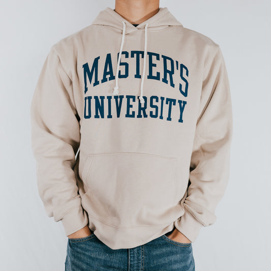 Master's Essentials Fleece Hoodie Beige