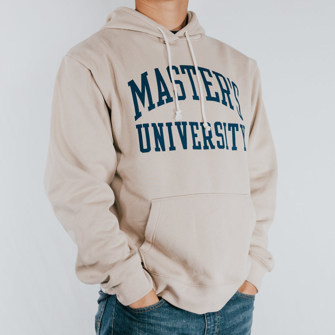 Master's Essentials Fleece Hoodie Beige