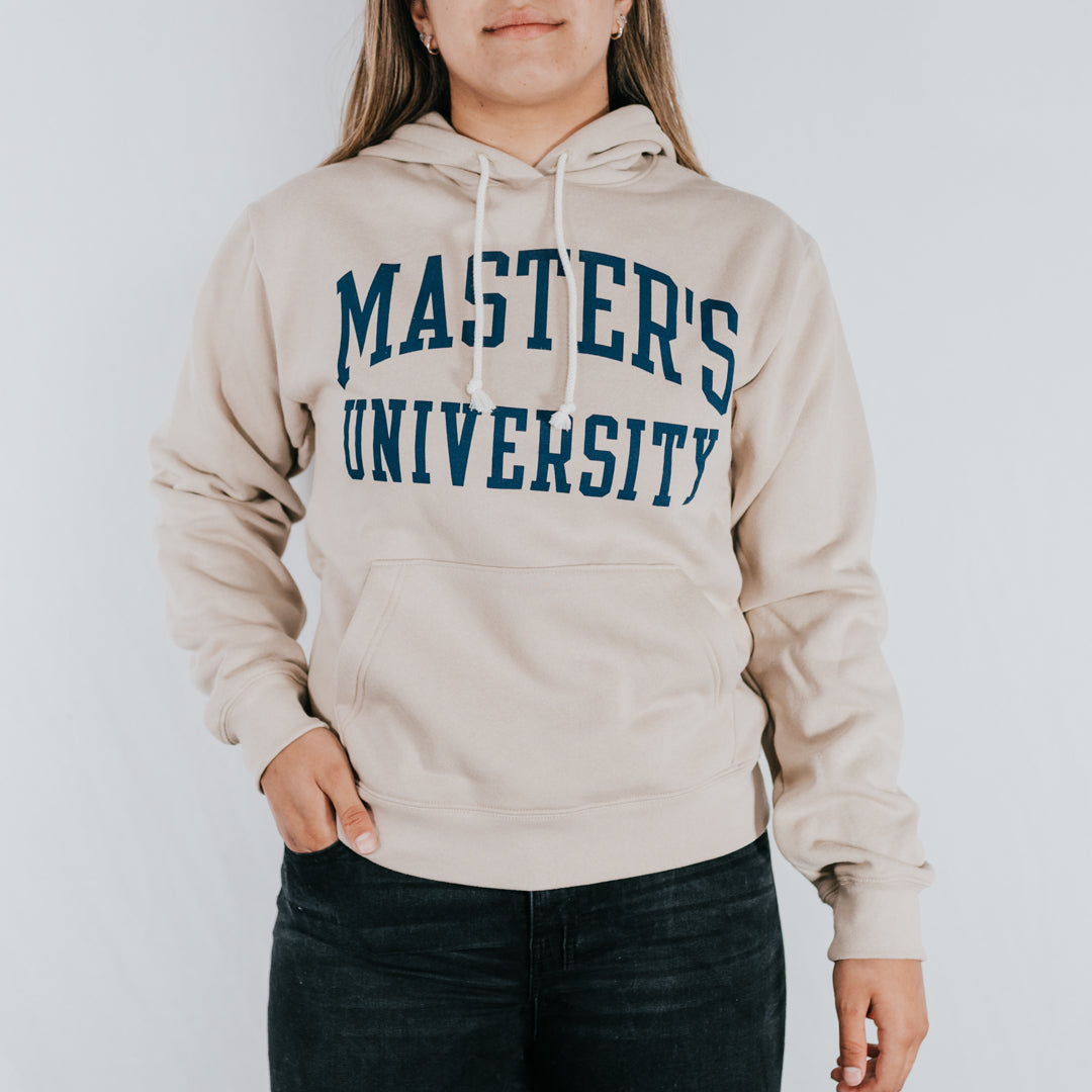 Master's Essentials Fleece Hoodie Beige