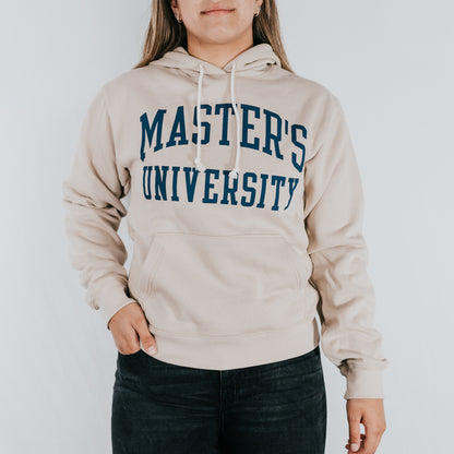 Master's Essentials Fleece Hoodie Beige