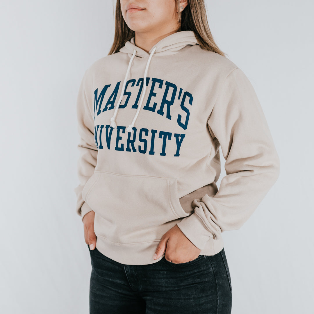 Master's Essentials Fleece Hoodie Beige