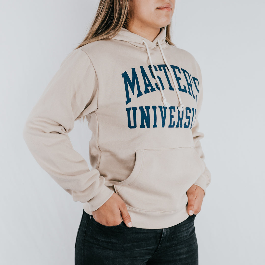 Master's Essentials Fleece Hoodie Beige