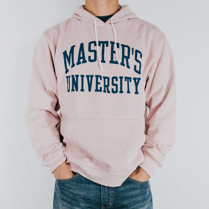Master's Essential Fleece Hoodie Dusty Rose