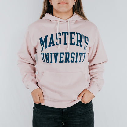 Master's Essential Fleece Hoodie Dusty Rose