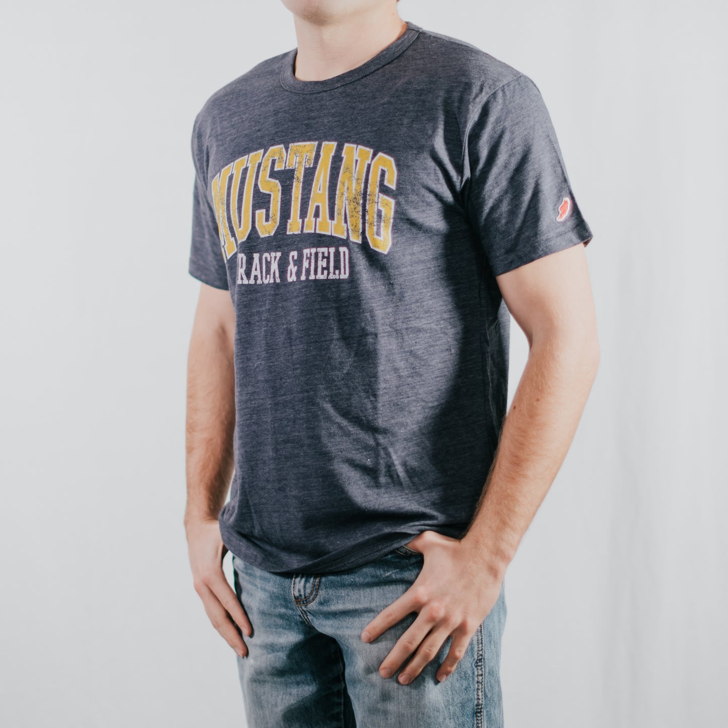 Mustang Track & Field Tee