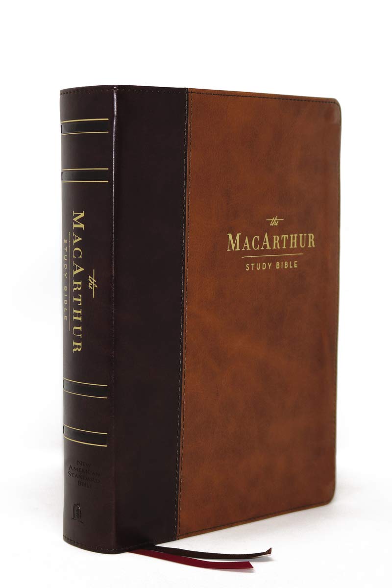 NASB, MacArthur Study Bible, 2nd Edition Leathersoft Brown