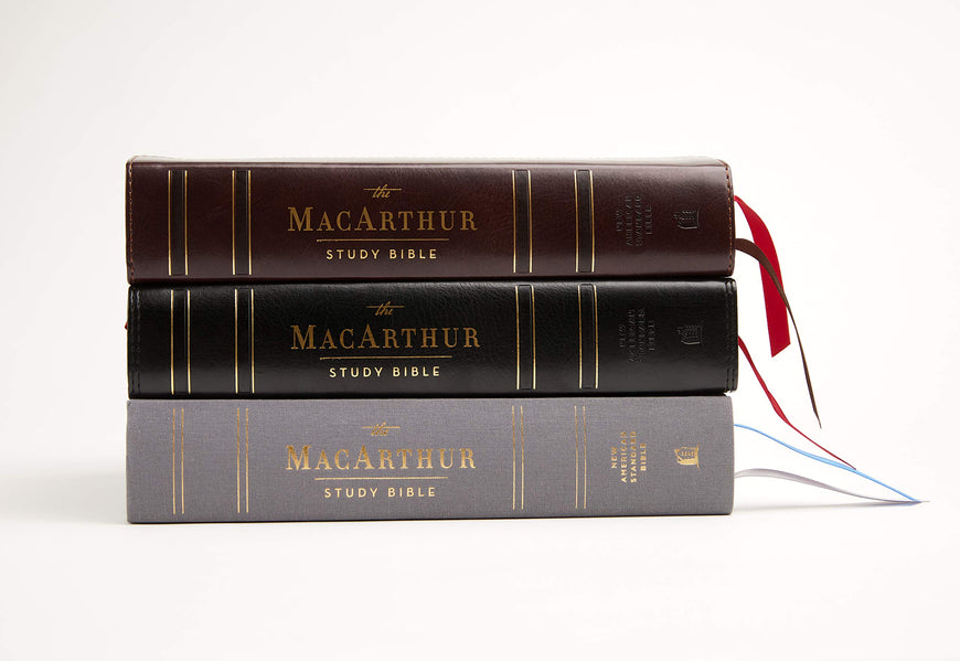 NASB, MacArthur Study Bible, 2nd Edition Leathersoft Brown