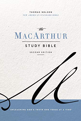 NASB, MacArthur Study Bible, 2nd Edition Hard Cover (Gray)
