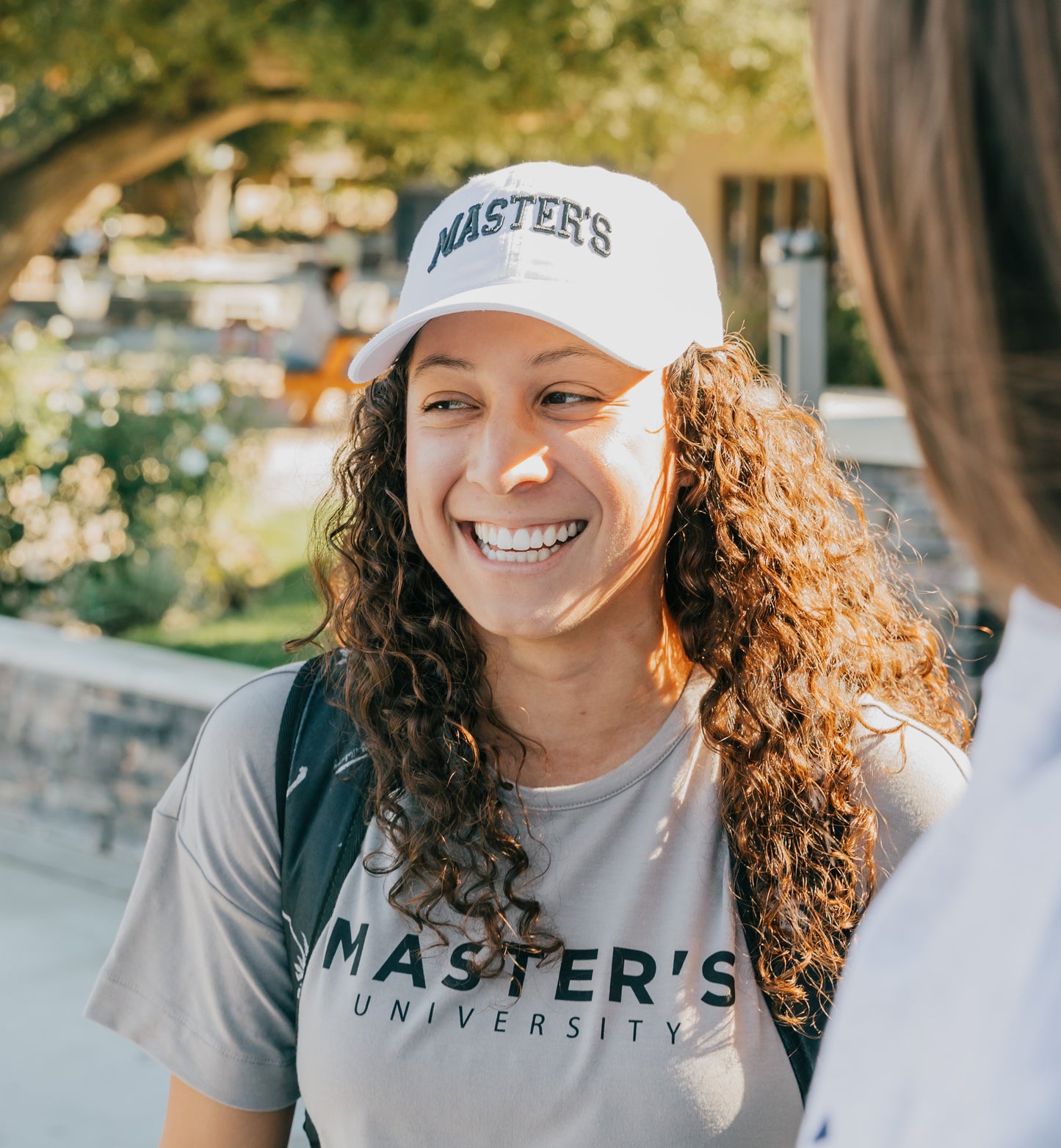 White Master's Relaxed Twill Hat