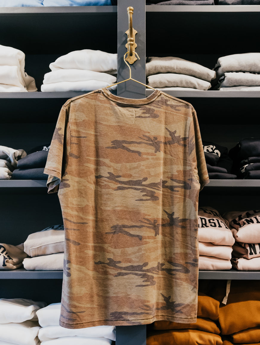 Heather Camo Mustang Tee