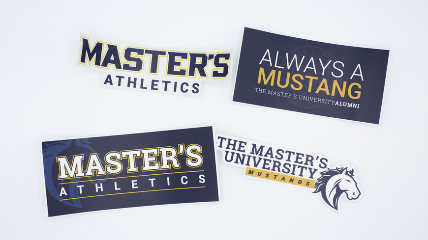 Master's Athletics Sticker